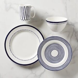 [NWT] Kate Spade Charlotte Street 4 Piece Porcelain China Dinnerware Set